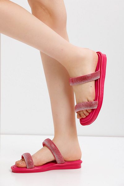 en7 Fuchsia Women's Sandals 185a