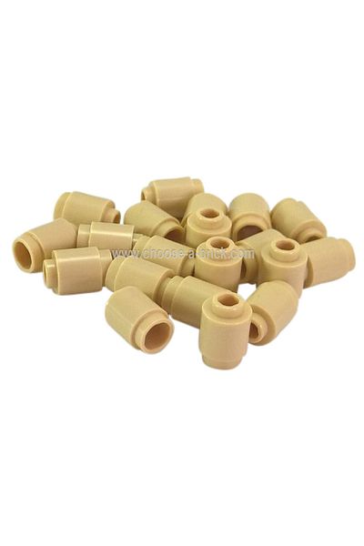 LEGO Original Accessory Moc Custom Creator Brick Round 1 X 1 Round Brick Tan 6 Pieces Will Be Sent