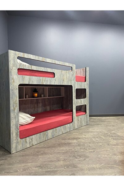 SELES 2 Kişilik Ranza Genç Odası Cocuk Ranzası