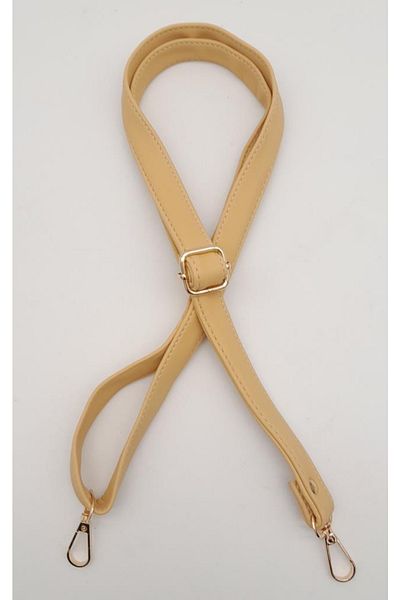 angel çanta aksesuar Light Gold Metal Mustard Bag - 125X2 cm Sliding