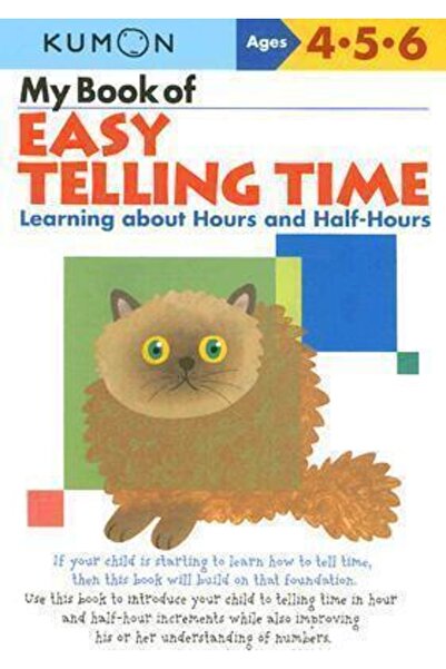 Kumon Publishing Moja knjiga za lako učenje vremena