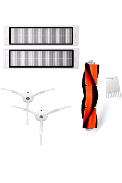 srfn ticaret Perie laterală Roborock S5-S50-S5 Max - Perie principală cu filtru Hepa compatibil