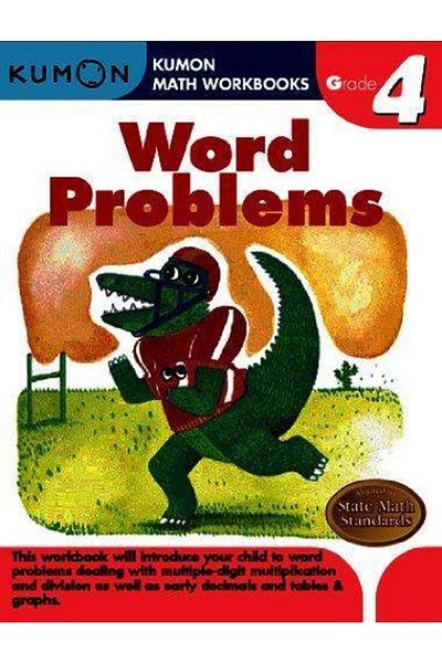 Kumon Publishing مسائل كلماتية للصف الرابع