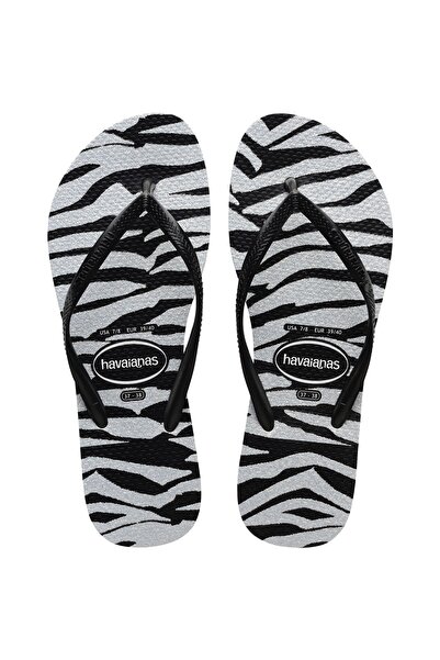 Havaianas HavSlim Animals Glitter Black Slippers