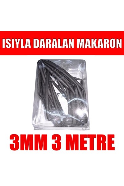 Site Hırdavat Woer Isıyla Daralan Makaron 3mm (1.5mm Daraldığında) - 3 Metre