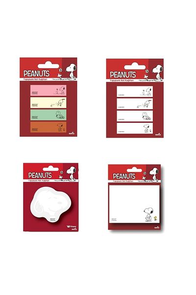 Umur Snoopy Patterned (4 Different Model Adhesive Note Papers)