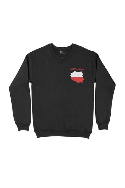 Cix Hanorac imprimat Land That I Love Polonia Pocket Design