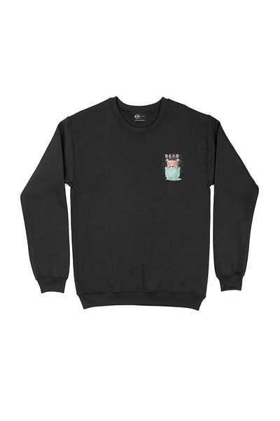 Cix Φούτερ με στάμπα με σχέδιο Teddy Bear Pocket