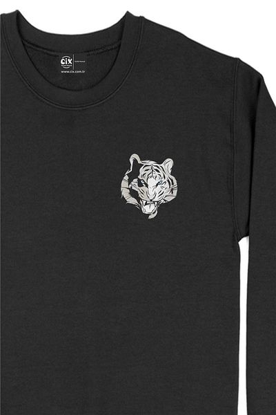 Cix Φούτερ με στάμπα Noble Tiger Pocket Design