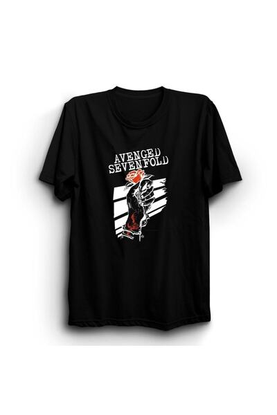 The Fame Avenged Sevenfold, Rose And Hand, majica rok metal benda