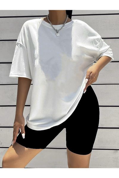 DAXİS Sportwear Company Σετ 2 Oversize T-Shirt και κοντό κολάν