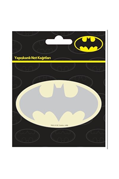 Genel Markalar Batman Şekilli Yapışkanlı Not Kağıdı 50 Yaprak