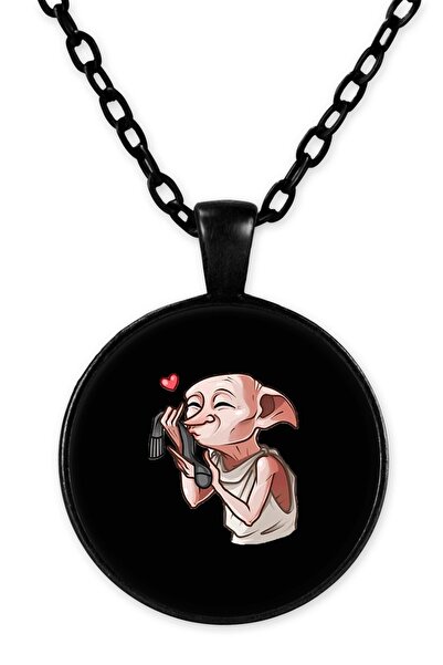 herotasarım قلادة دوبي بسلسلة سوداء - Bll3435