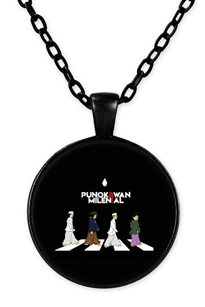 herotasarım قلادة بونوكوان ميلينيال بسلسلة سوداء - Bll3608