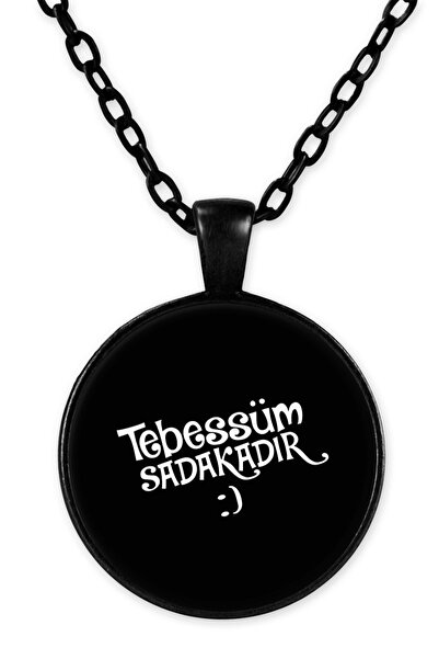 herotasarım تبيسوم ساداكادير قلادة سلسلة سوداء Bll691