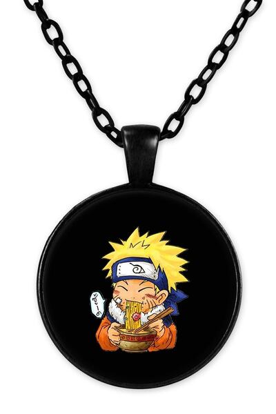 herotasarım ناروتو Bll3161 قلادة سلسلة سوداء