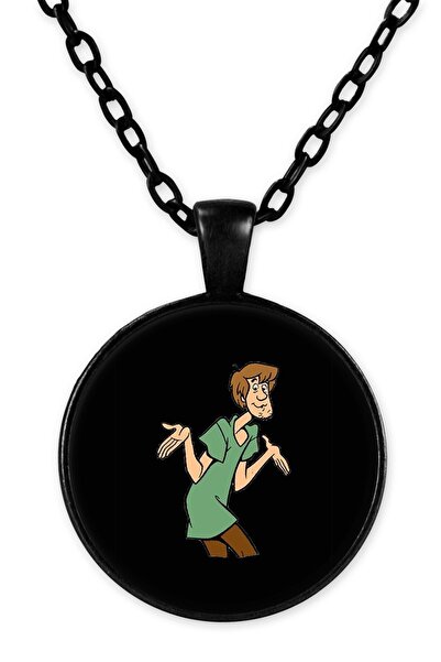 herotasarım سكوبي دو Bll3231 نموذج قلادة سلسلة سوداء