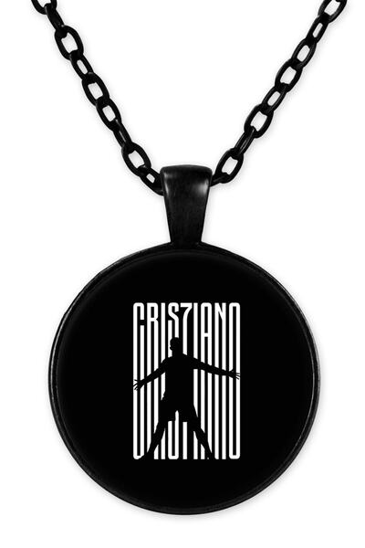 herotasarım Ronaldo Black Chain Necklace Bll2527