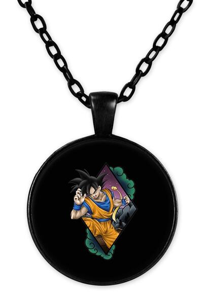 herotasarım قلادة ناروتو بسلسلة سوداء - Bll2489