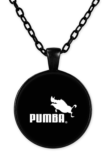 herotasarım قلادة بومبا بسلسلة سوداء - Bll3599