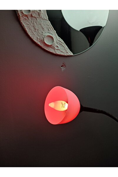 hagiki (1 Adet) Led 1 Watt Kırmızı E 14 Duy Gece Lambası Ampulü 50/60 Hz. 220...