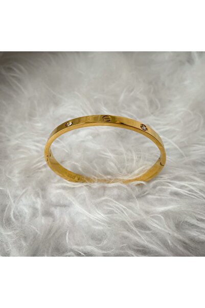 Minigo Steel Stone Gold Handcuffs