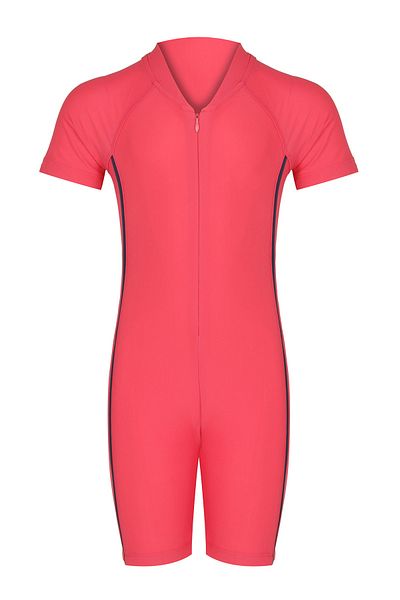Adasea Solid Color Children's Swimsuit Jumpsuit