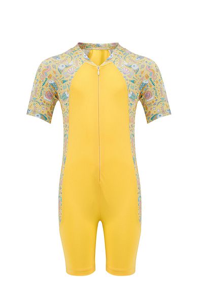 Adasea Patterned Kids Jumpsuit Swimsuit