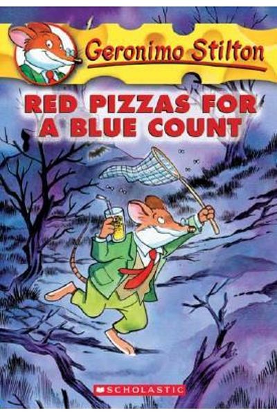 Scholastic بيتزا حمراء لعد أزرق (جيرونيمو ستيلتون 7)