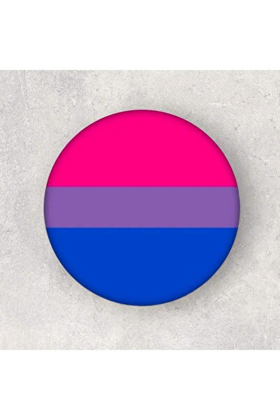 fırsatlar diyarı Bisexual Pride Flag Buton Rozet