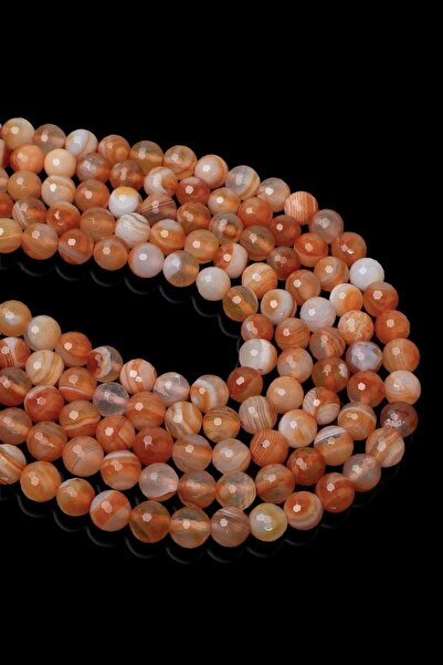 Dünya Doğal Taş 8 мм фасетен ахат от серията