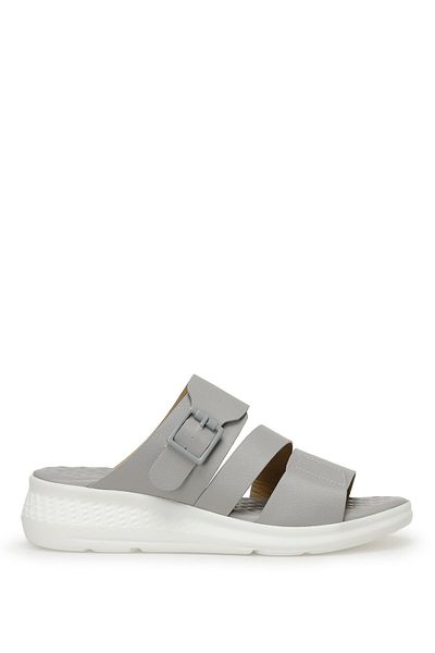 İnci Sendra 3Fx Gray Women's Slippers