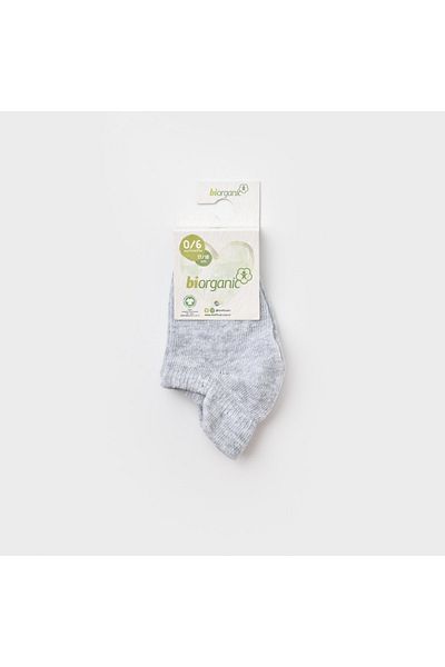 Biorganic Basic Sneakers Baby Socks 68389