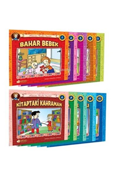 Erkam Yayınları Afacan Bedir Serisi (10 Kitap Set) Hale Cürgül Canat
