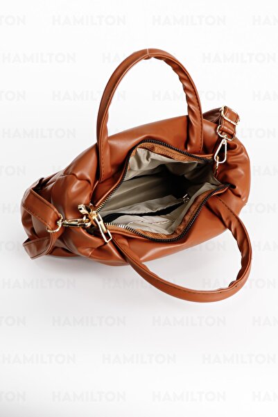 HAMILTON Original Women's Adjustable Cross Strap Soft Leather Textured Stylish Shoulder And Hand Bag