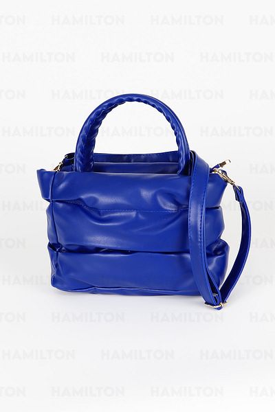 HAMILTON Geantă de mână și umăr elegantă, cu curea încrucișată reglabilă, din piele moale, texturată