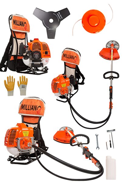 Genel Markalar Profesyonel Smart 10.5 Hp Sırt Tipi Bakır Şanzıman Benzinli Mo...