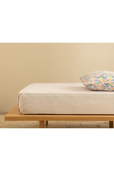English Home Tetrad Easy-Iron Single Sheet 160x240 Cm Light Pink
