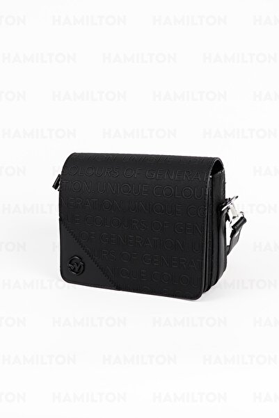 HAMILTON Original Women's Adjustable Cross Strap Leather Textured Detailed Covered Stylish Shoulder and Hand Bag