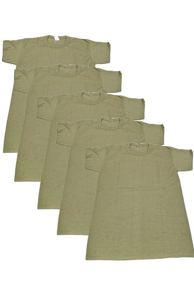 SEM-TAKTİKAL 5-Piece Military Undershirt Half Sleeve Undershirt Soldier Clothes