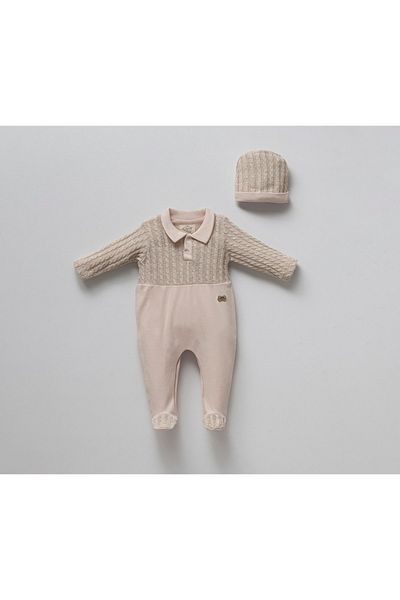 Tafyy Knıtwear Knitwear Jumpsuit with Hat