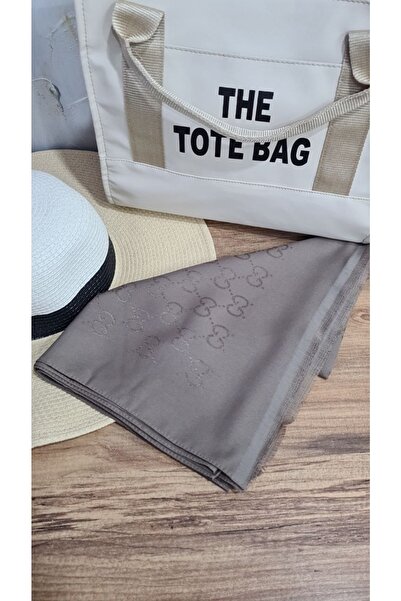 Nilbutik Σάλι με μοτίβο από βαμβακερό μετάξι