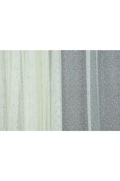 AKÇA TEKSTİL Brs Raschel Model Cream Color Single Wing Ready-made Planted Pleated Background Curtain 300*260 Cm