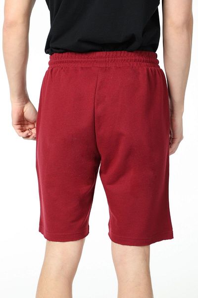 defys Men's Leg Detailed Shorts Burgundy