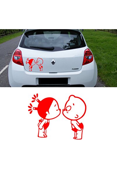 Melek Pazarı ملصق سيارة للأطفال مقاس 15 × 12 سم، ملصق سيارة