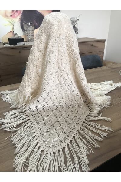 Ariestasarım Krem Şal