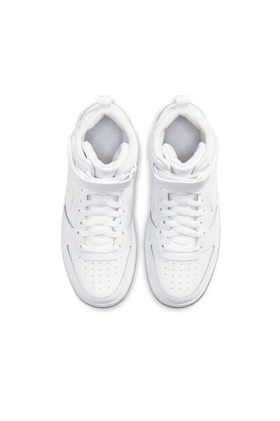 Nike Λευκό αθλητικό παπούτσια Court Borough Mid 2 (GS).