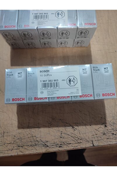 Bosch 24 Volt H7 Far Ampul 10 Adet
