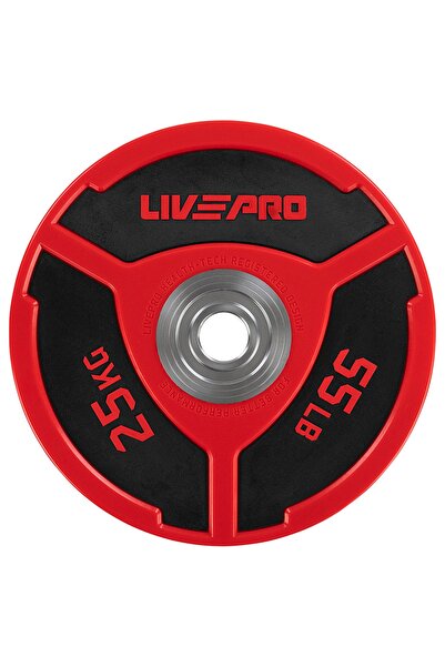LIVEPRO Lp8027 25 Kg Cpu Elite Bumper Plaka