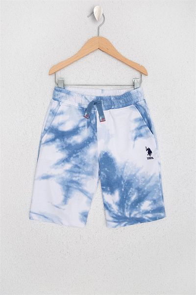 U.S. Polo Assn. Boy's Blue Knitted Shorts